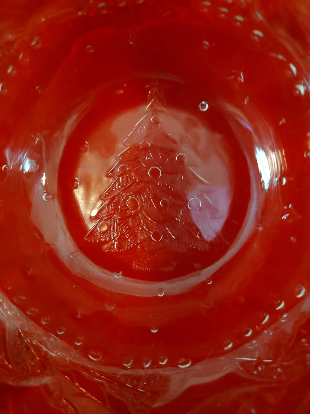 Arcoroc USA Holly Christmas Tree Soup/Salad Bowl